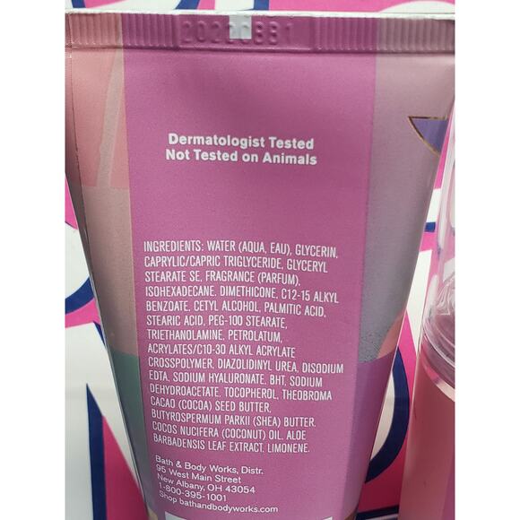 BBW Pineapple Sunrise 24 Hour Moisture Ultra Shea Body Cream Fine Fragrance Mist - Picture 2 of 3